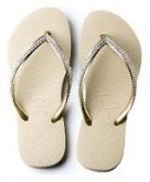 Havaianas Slim Strass Duplo Prata